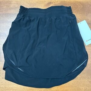 NWT lululemon hotty hot high rise tennis skirt
